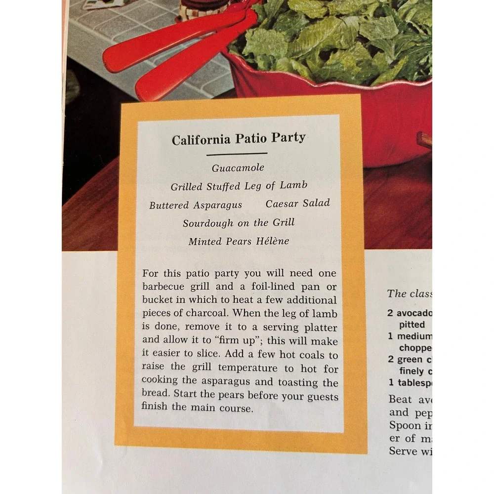 Betty Crocker New Outdoor Cookbook Barbecues Vintage Spiral Bound 1961 First Ed